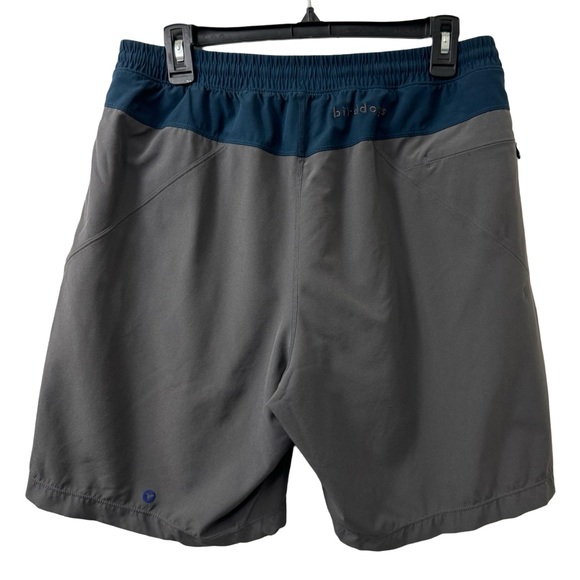 Birddogs Blue and Grey Shorts Lined Men’s Large Long - Picture 1 of 5